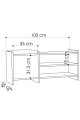 Evsimo Beam Ayakkabılık - Oak Evsimo Beam Ayakkabılık - Oak