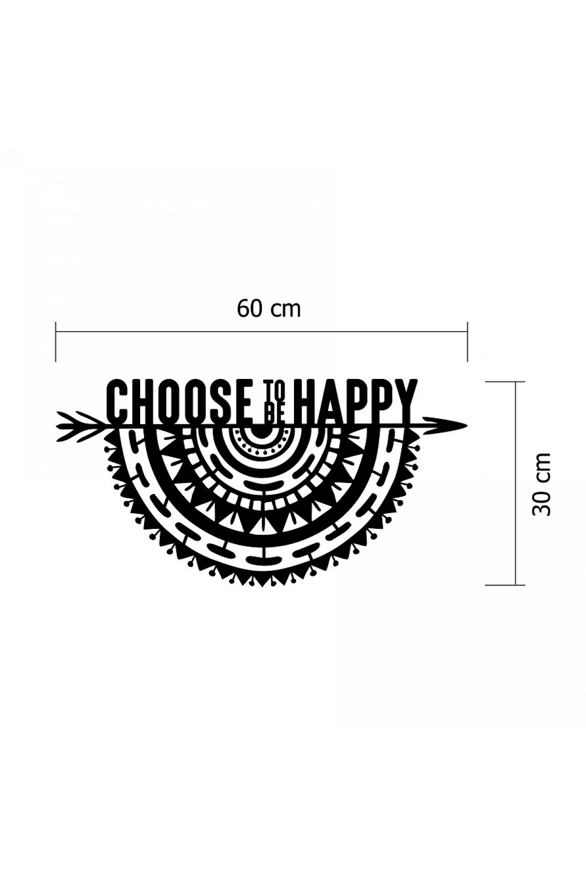 Evsimo Metal Tablo Happy Evsimo Metal Tablo Happy