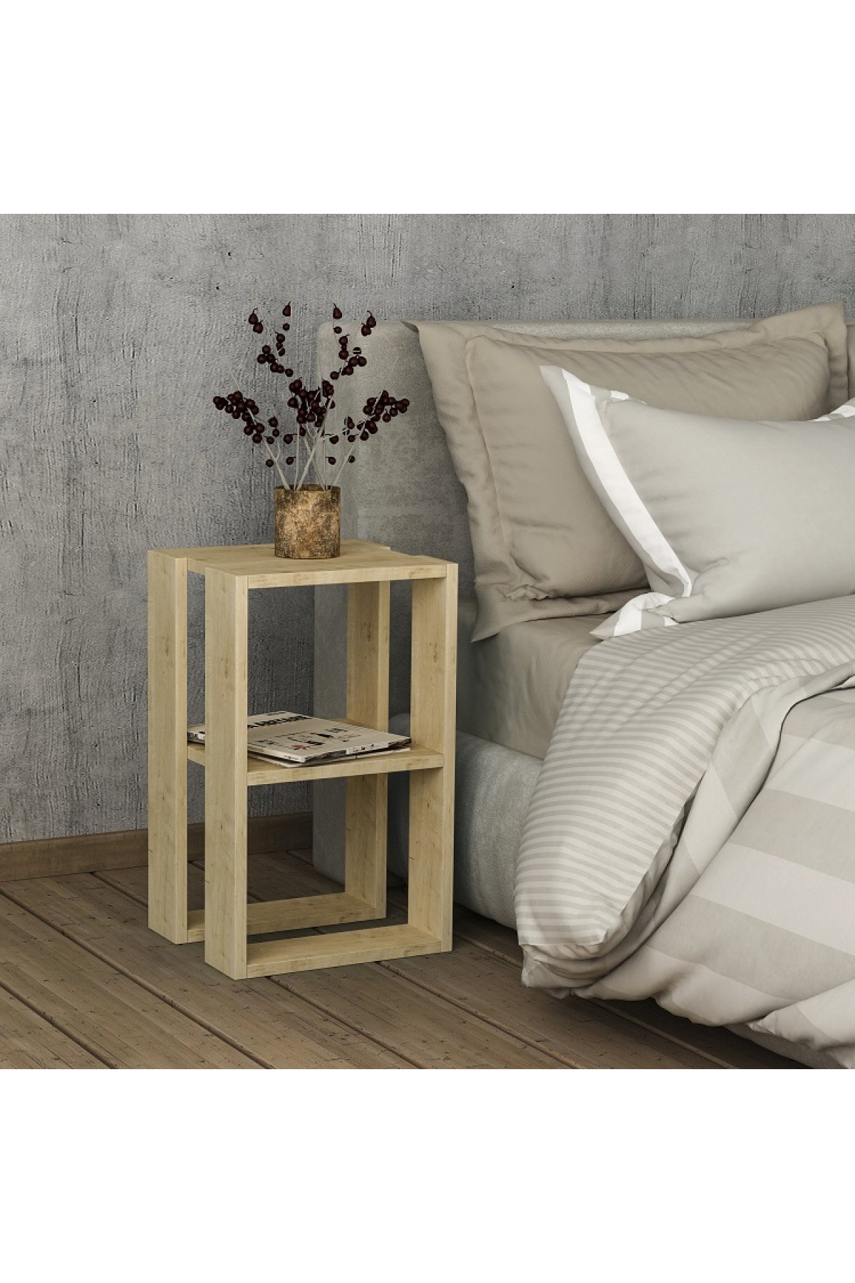 Evsimo Venetta Yan Sehpa OAK Evsimo Venetta Yan Sehpa OAK