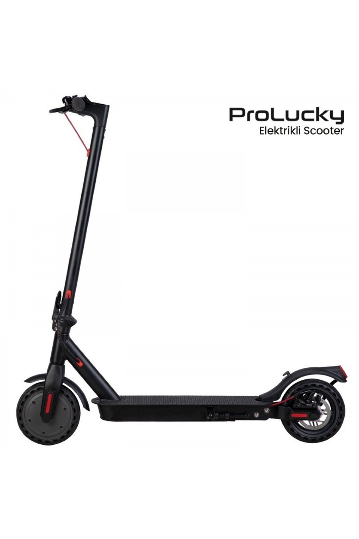 ProLucky Scooter Katlanabilir, Çift Süspansiyonlu & Elektrikli Scooter ( Yüksek Batarya Kapasitesi Kısa Sürede Şarj Ile Uzun Süre Sürüş Zevki! )